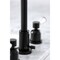 Kingston Brass FSC8930DPL Paris Widespread Bathroom Faucet W/ Brass Pop-Up, Matte Blk FSC8930DPL - alternate 5